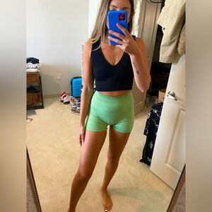 Alphalete green shorts